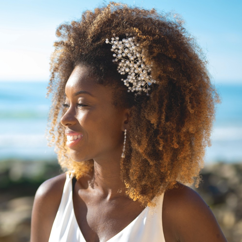 Ivory and Co Pearl Multi Silver Hair Pin (Set of 18)