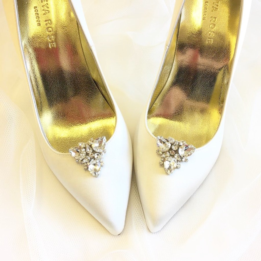 As melhores dicas de estilo para presilhas de sapatos de noiva