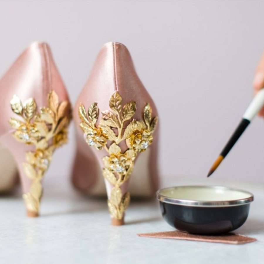 Cómo teñir los zapatos de boda
