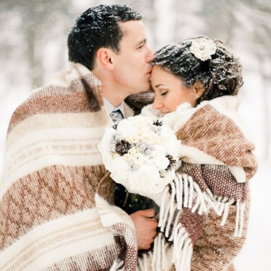 El factor sorpresa de una boda en invierno