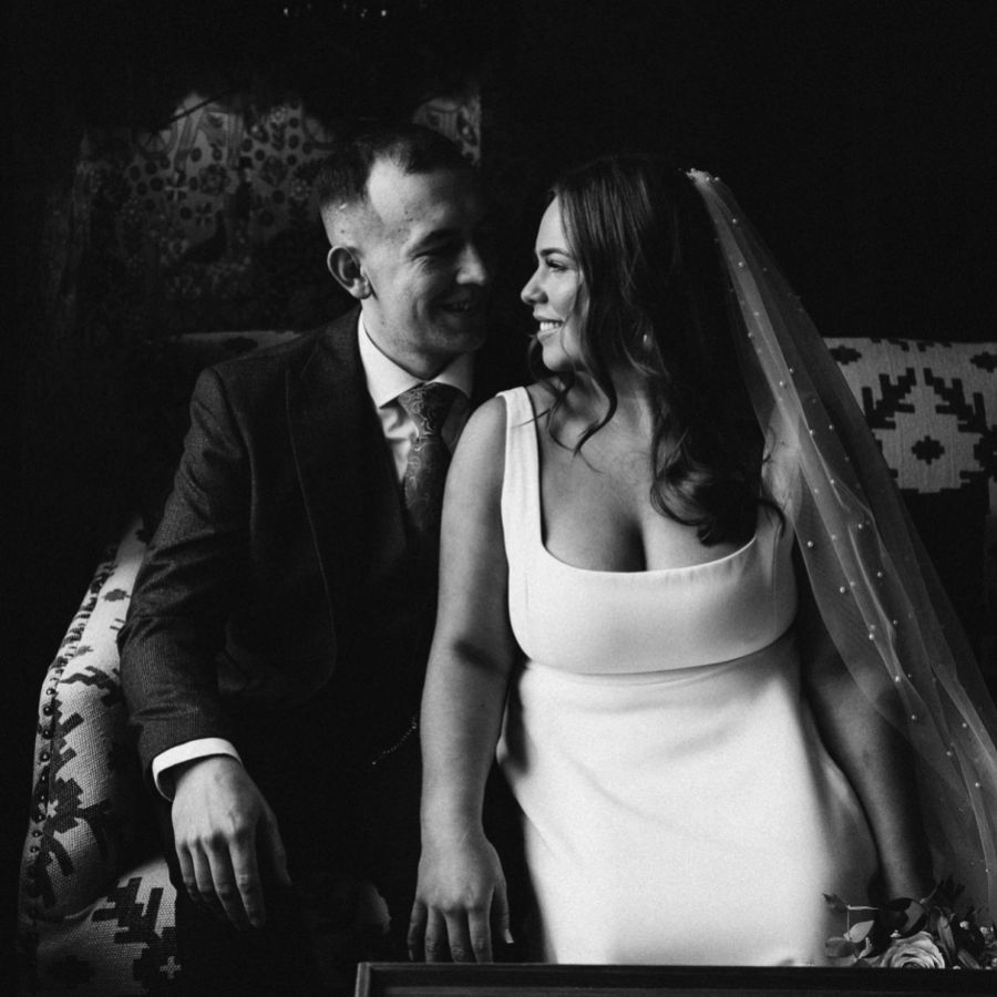 Real Bride - Hannah wearing Carrie sandals