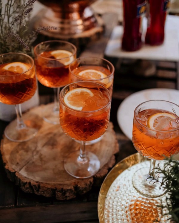 Real Bride Beth wearing Celestial headband