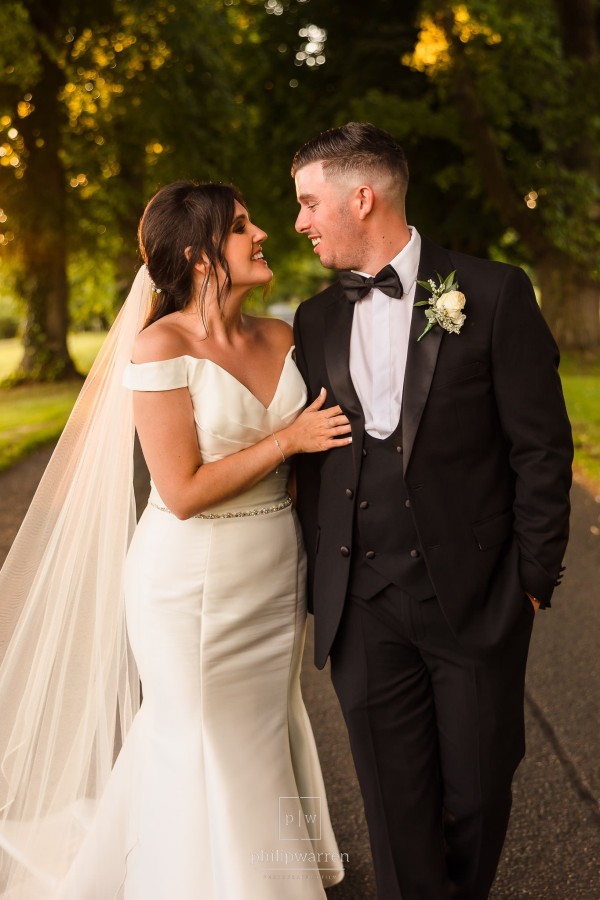 Real bride Chloe wearing Phoenix sandals