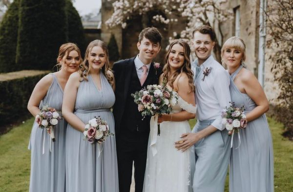 Real Bride Francesca wearing Indi shoes