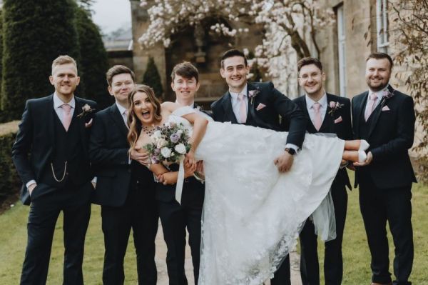 Real Bride Francesca wearing Indi shoes