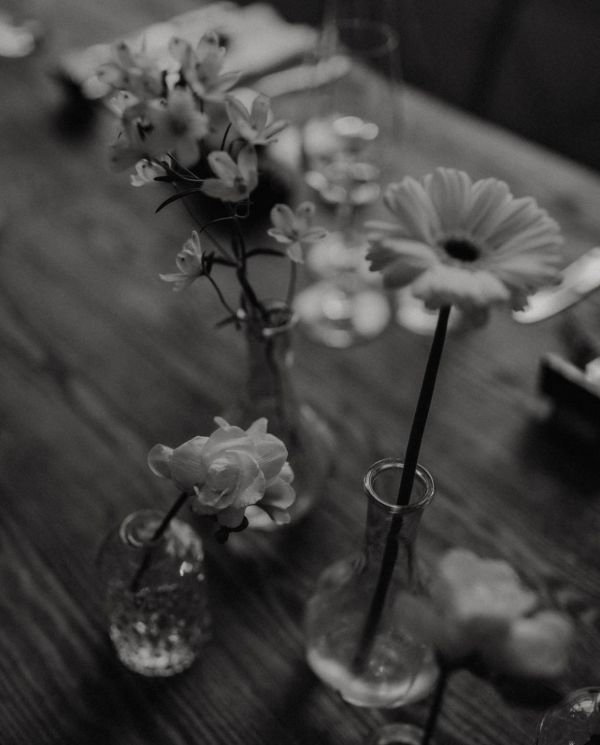 Real Bride Georgie wearing Elouise hair comb