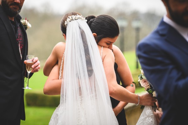 Real Bride - Stephanie - hair accessory