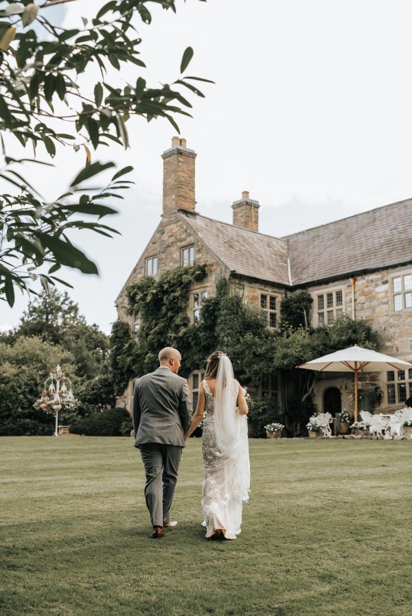 Real Bride Kerry wearing Evangeline sandals