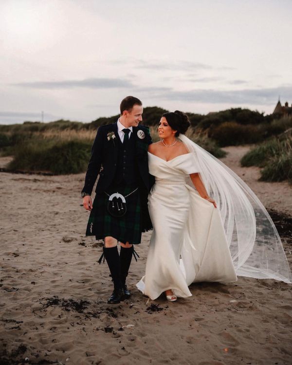 Real Bride Rebecca wearing Odessa belt