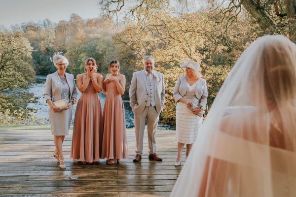 Real Bride Sophia wearing Rapture comb