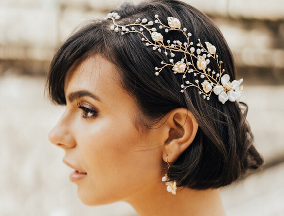 Elegante Haaraccessoires von Hermione Harbutt