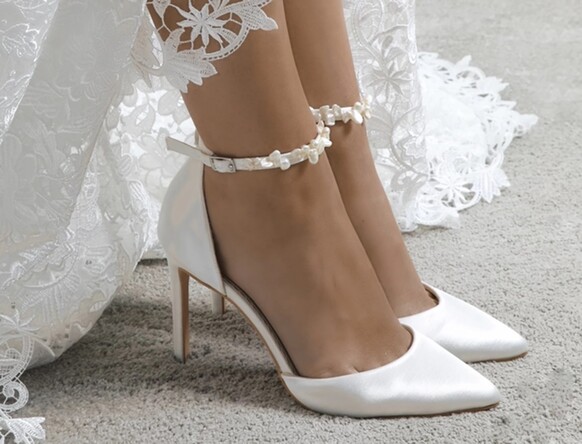 Elegant Heeled Shoes for Brides and Bridal Parties