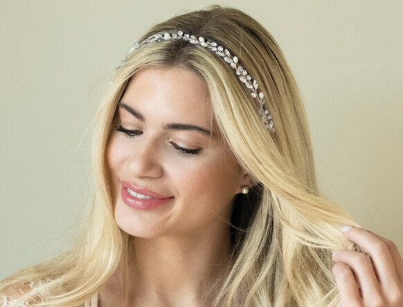 Encantadoras guirnaldas para el pelo « Ivory & Co »
