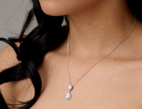 Joyas de boda brillantes para novias