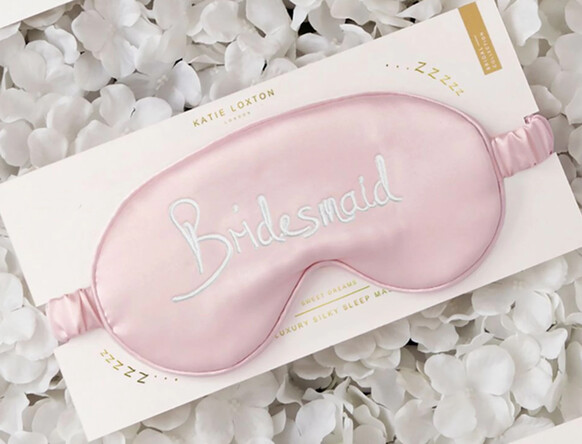 Katie Loxton Sleep Masks for the Bridal Party