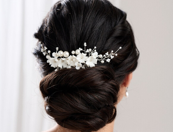 Beautiful Pearl Hair Combs
