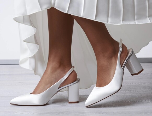 Timeless Slingback Wedding Shoes