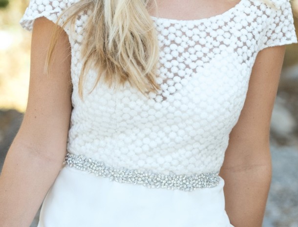 Cinture da sposa splendidamente decorate