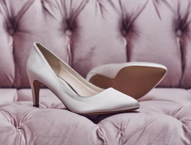 closed toe wedding flats
