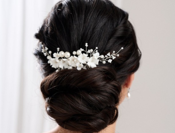 Beautiful Pearl Hair Combs