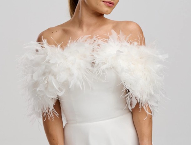 Stole e coprispalle squisiti per le spose