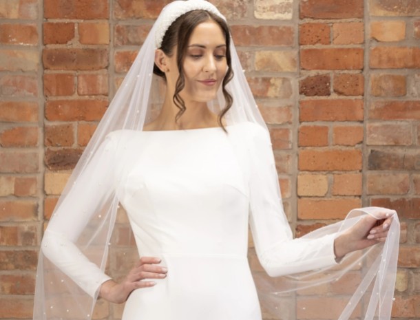 Beautiful Waltz Length Veils