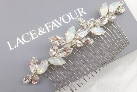 Natalia Opal Crystal Comb