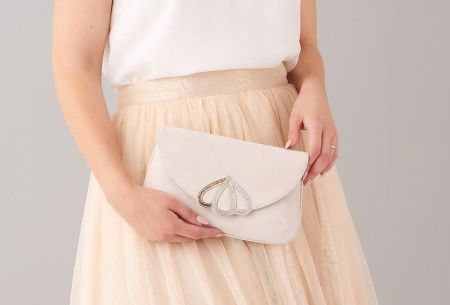 Opal Blush Clutch Bag