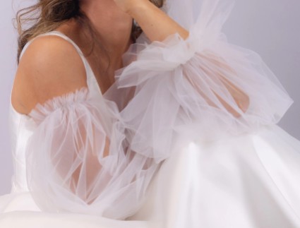 Mangas de vestidos de noiva