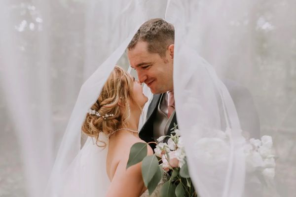 Photo of Confetti Flowers and Pearl Hair Vine on Comb (Silver) uploaded by C on 15th July 2022