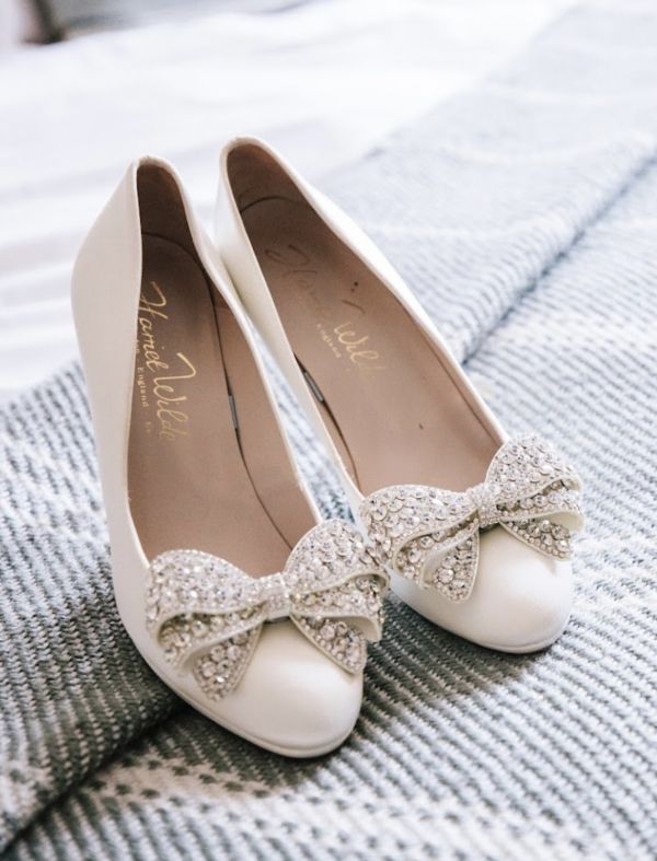 Photo of Perfect Bridal Zinnia Crystal Embellished Large Bow Shoe Clips uploaded by C on 5th January 2022