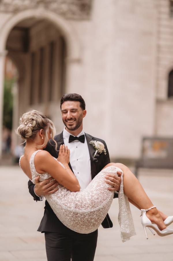 Photo of Perfect Bridal Ella Dyeable Ivory Satin Keshi Pearl Ankle Strap Court Shoes uploaded by E on 25th July 2024