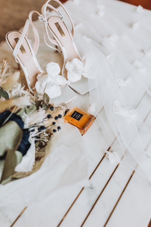 Photo of Perfect Bridal Ivory Single Tier 3D Flowers Cathedral Veil uploaded by E on 9th April 2024