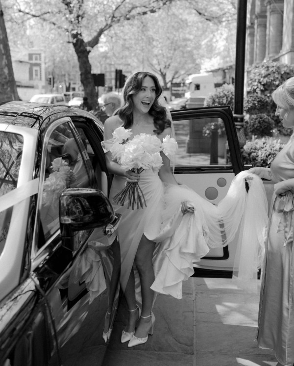 Photo of Rainbow Club Maya Dyeable Ivory Satin Pearl Block Heel Ankle Strap Court Shoes uploaded by E on 24th April 2024