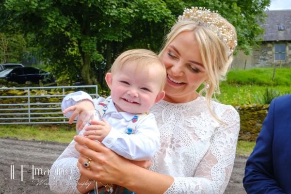 Photo of Arianna Divine Gold Leaves and Pearl Statement Floral Tiara AR738 uploaded by GW on 7th August 2023