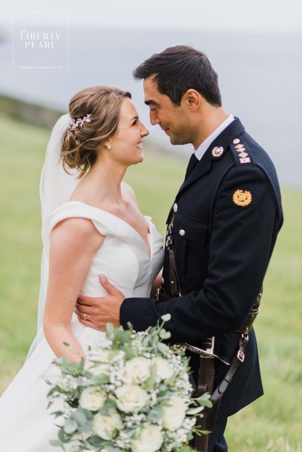 Photo of Adeline Opal Crystal and Pearl Wedding Hair Vine uploaded by H on 17th September 2021