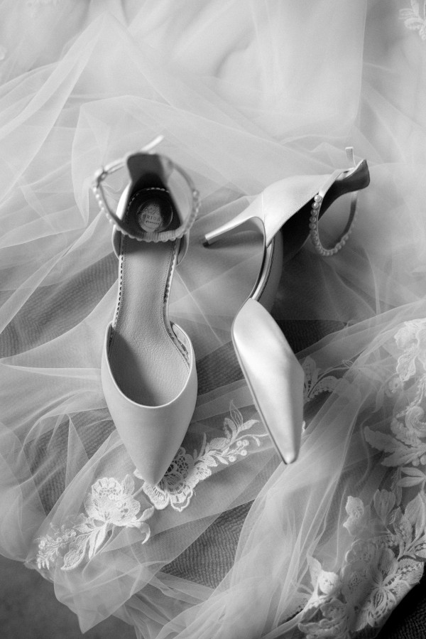 Photo of Perfect Bridal Ella Mid Dyeable Ivory Satin Keshi Pearl Ankle Strap Court Shoes uploaded by H on 7th January 2026