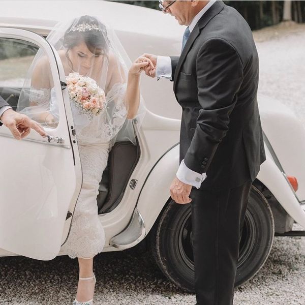 Photo of Ivory and Co Liberty Rose Gold Enamelled Flowers and Leaves Side Headpiece uploaded by J on 31st March 2021