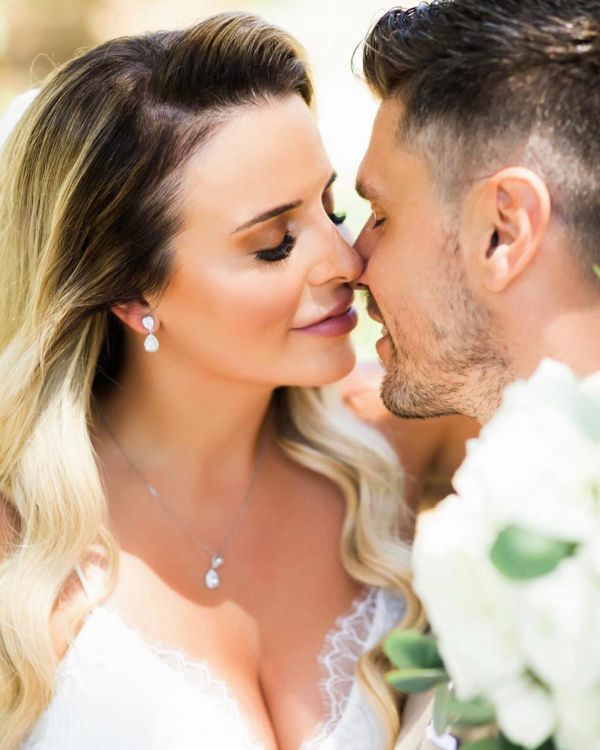 Photo of Zara Silver Teardrop Crystal Wedding Jewellery Set uploaded by K on 23rd August 2022