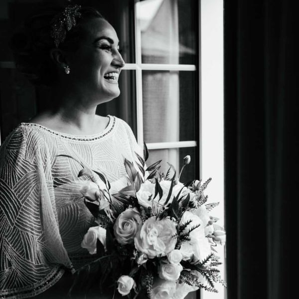 Photo of Ava Crystal Leaves and Pearl Wedding Earrings uploaded by L on 20th April 2021