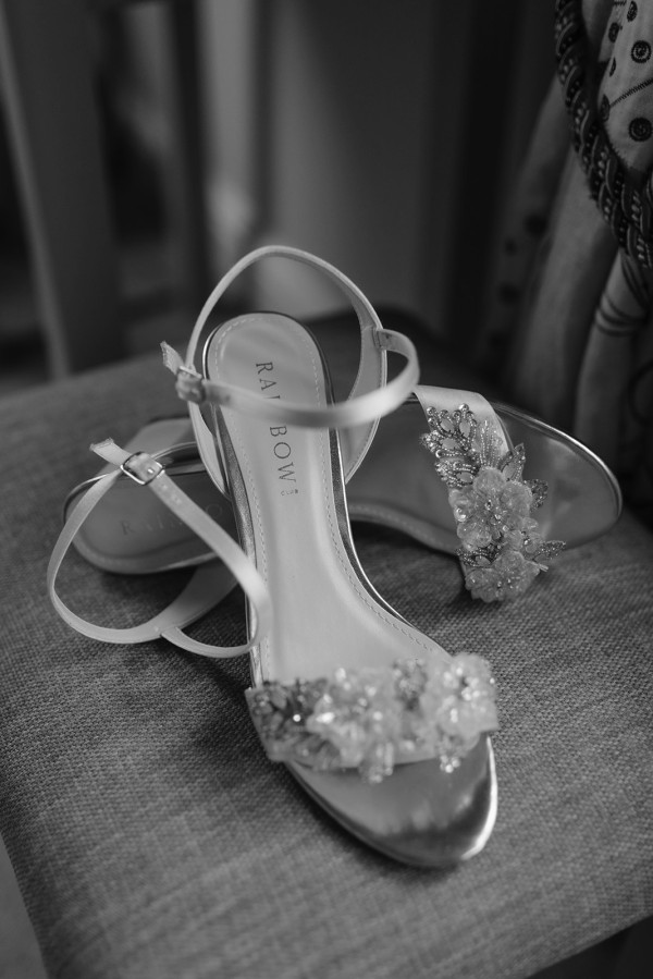 Photo of Rainbow Club Mia Ivory Satin Embellished Block Heel Sandals uploaded by R on 19th May 2025