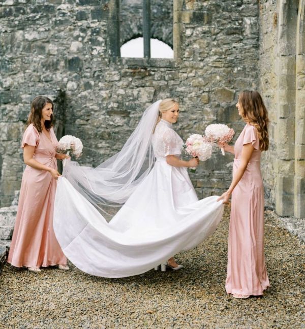 Photo of Perfect Bridal Indi Dyeable Ivory Satin Block Heel Ankle Strap Court Shoes uploaded by S on 5th January 2022