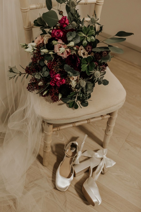 Photo of Perfect Bridal Paloma Dyeable Ivory Satin Block Heel Platform Shoes uploaded by S on 8th May 2025