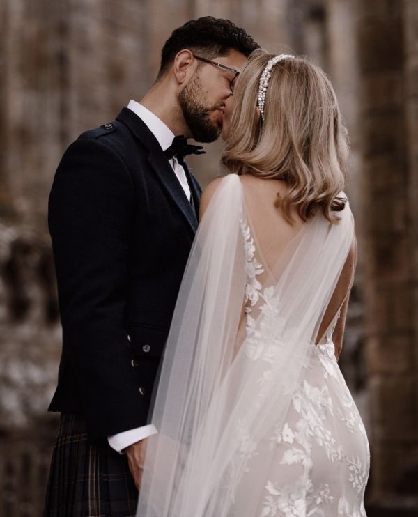 Photo of Bella Freshwater Pearl Gold Wedding Headband uploaded by V on 30th May 2022