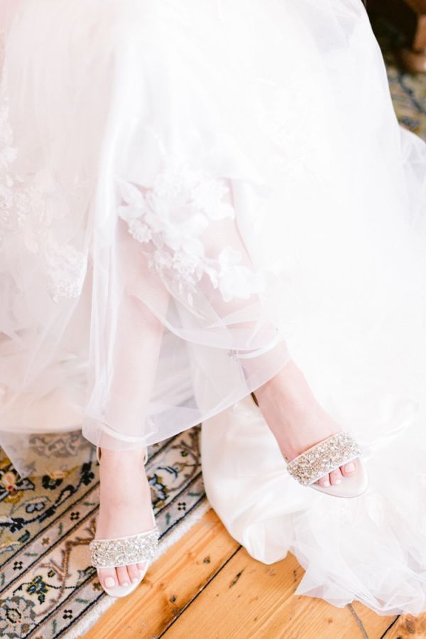 Photo of Perfect Bridal Alexa Ivory Satin Embellished Block Heel Sandals uploaded by V on 30th May 2022