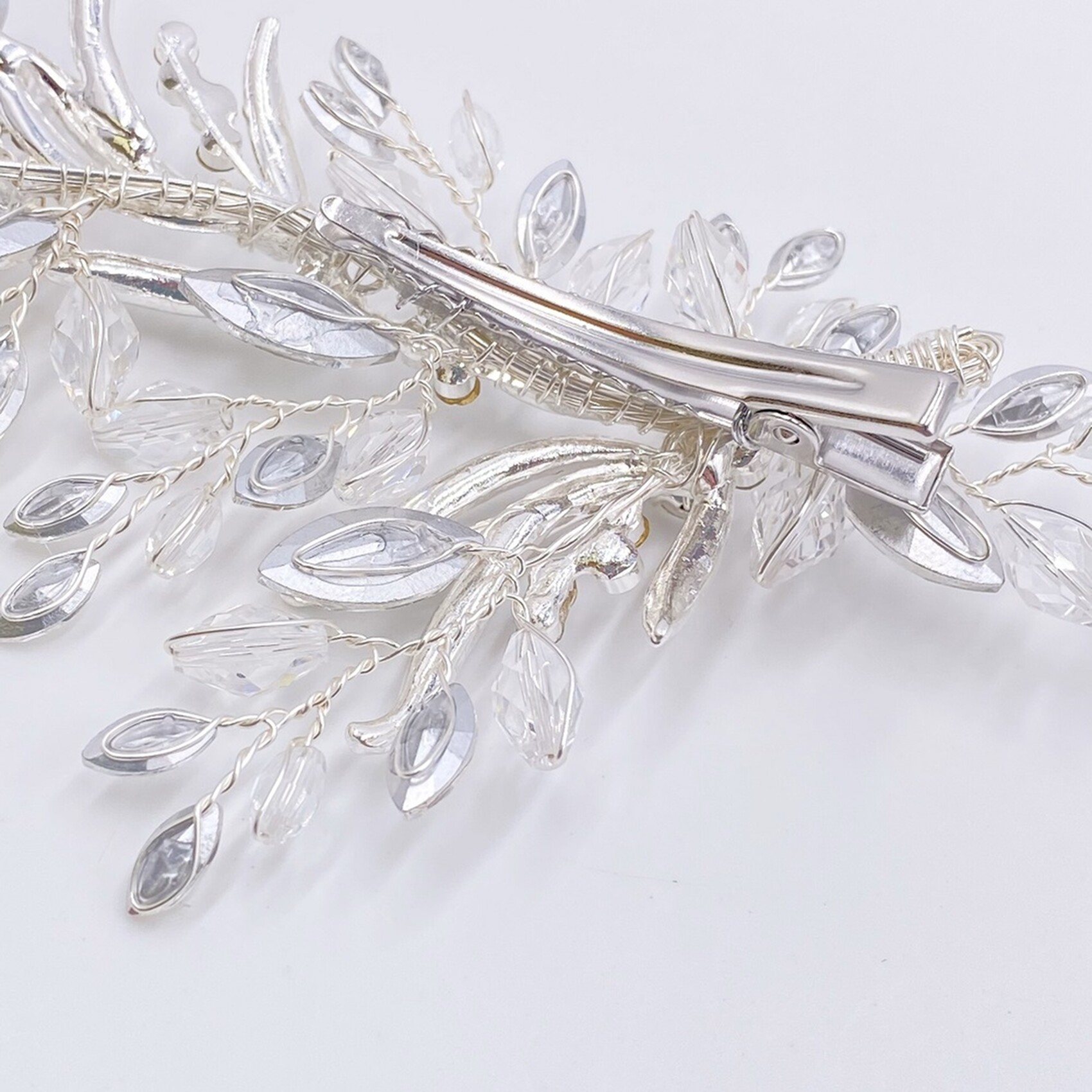 LunarCharm Fermagli per Capelli con Strass e Perla, Accessori da Sposa Argento per Donne, Forcine per Capelli Luccicanti con Cristalli, Fermagli Design Spiga per Capelli Lunghi da Sposa LunarCharm Fermagli per Capelli con Strass e Perla, Accessori da Sposa Argento per Donne, Forcine per Capelli Luccicanti con Cristalli, Fermagli Design Spiga per Capelli Lunghi da Sposa
