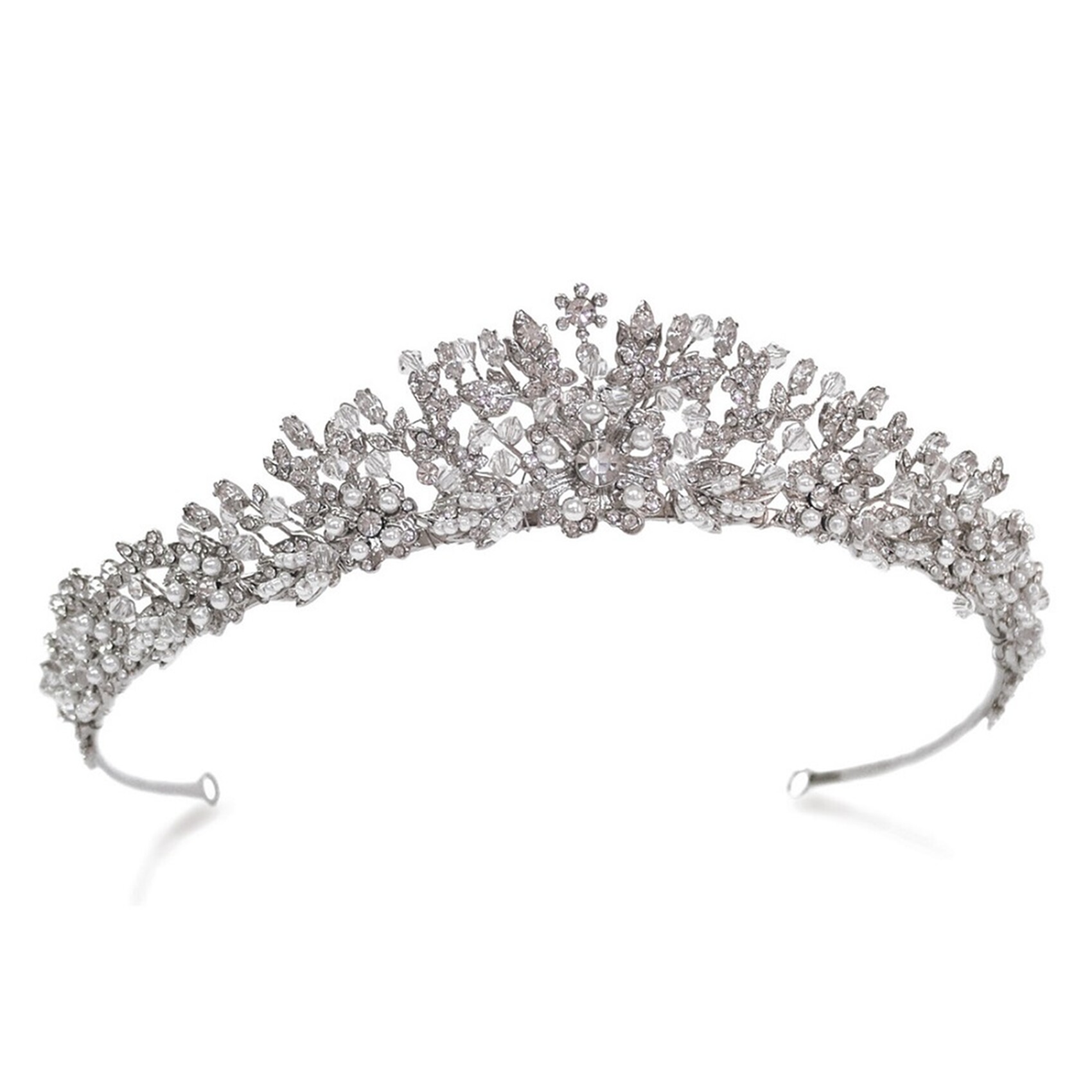 Ivory and Co Pheodora Vintage Inspired Floral Bridal Tiara