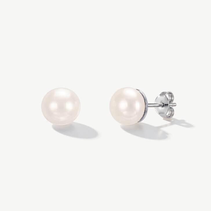 Ivory and Co Euston Pearl Stud Earrings