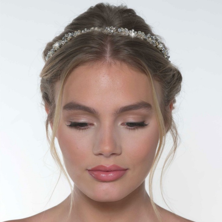 Alice Gold Vintage Inspired Crystal Headband