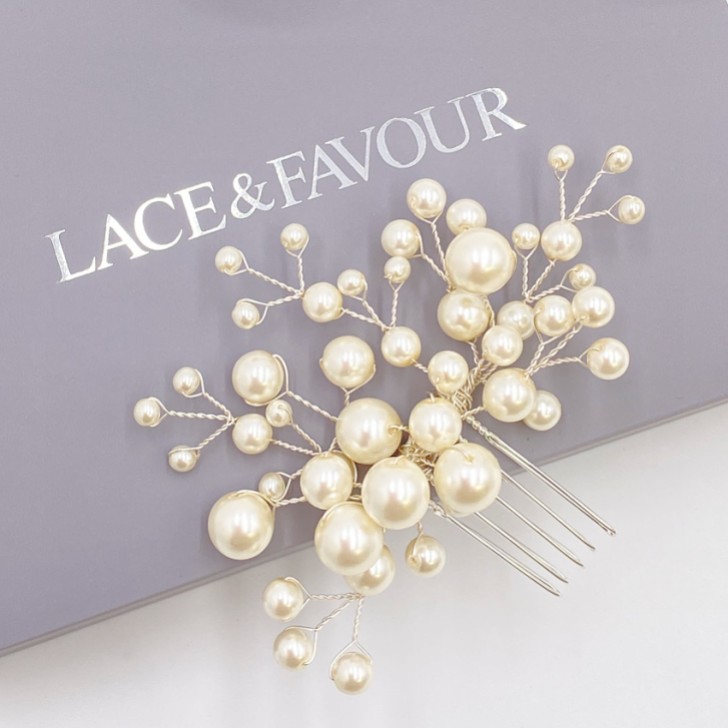 Arianna Everlasting Pearl Hair Comb AR630